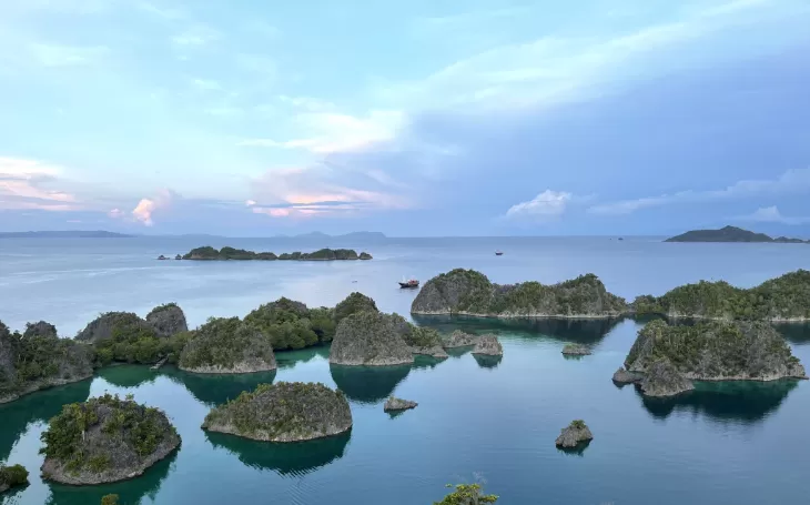 Karst Limestone in Raja Ampat | Oracle Yacht