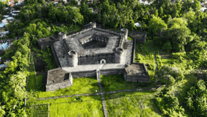 oracle yacht indonesia historic fort cultural heritage