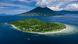 oracle yacht sailing tropical island indonesia