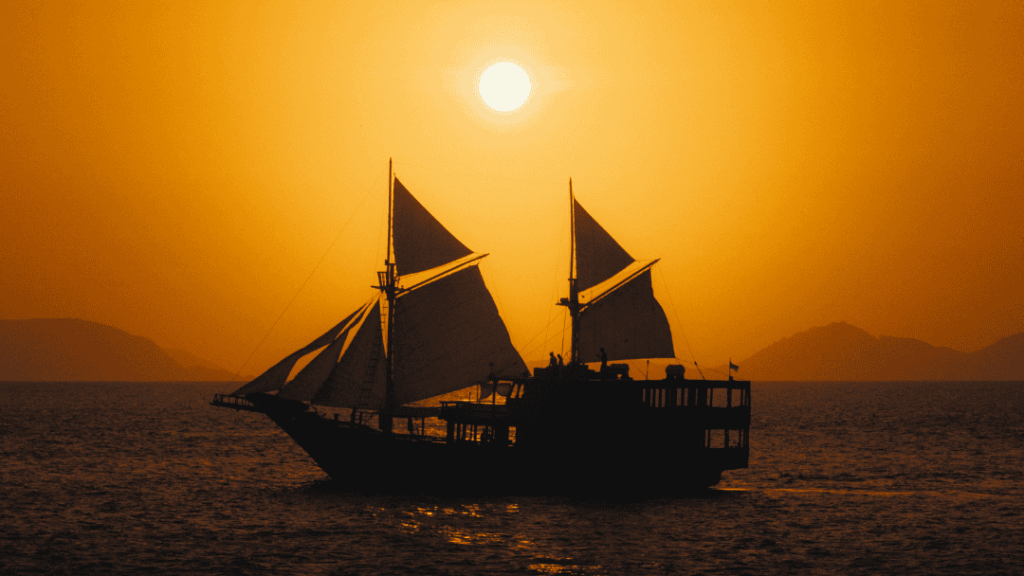 oracle yacht sailing indonesia waters with purpose